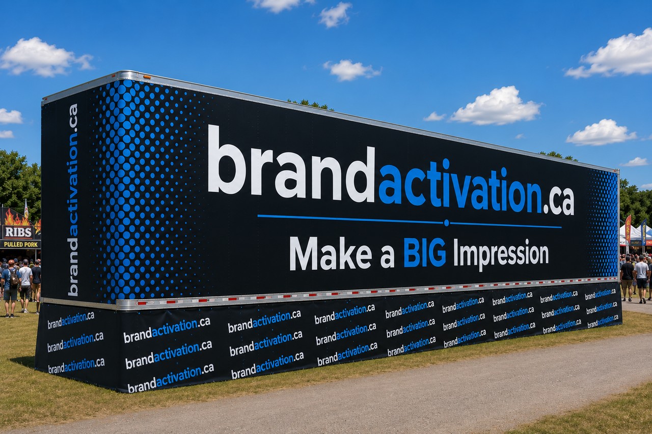 53′ Trailer — 1,200+ sq ft of surface